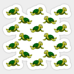 Turtle pattern Sticker